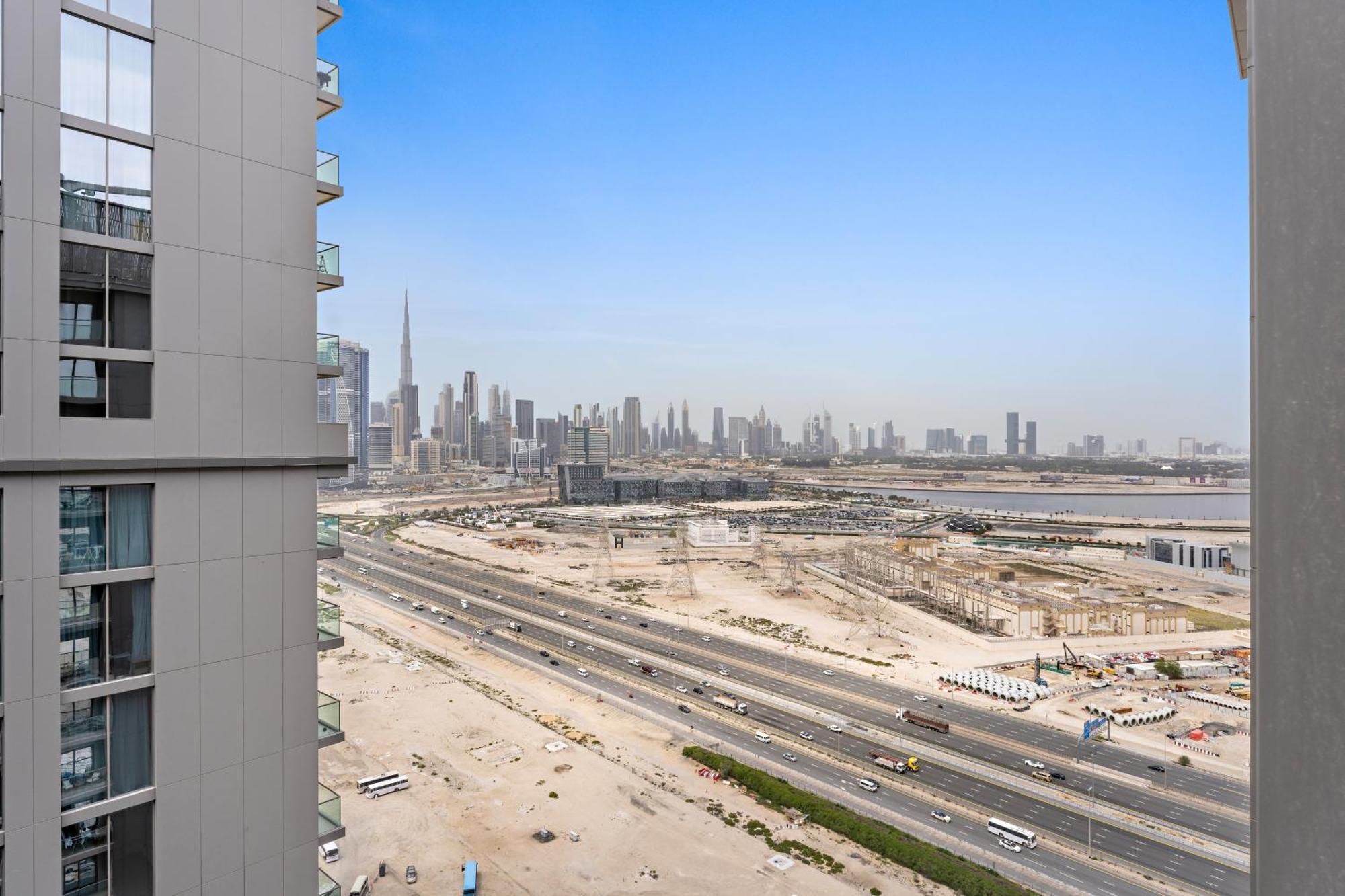 Beautiful 2 Bedroom Next To Business Bay - Sobha Creek Vista Dubaj Exteriér fotografie