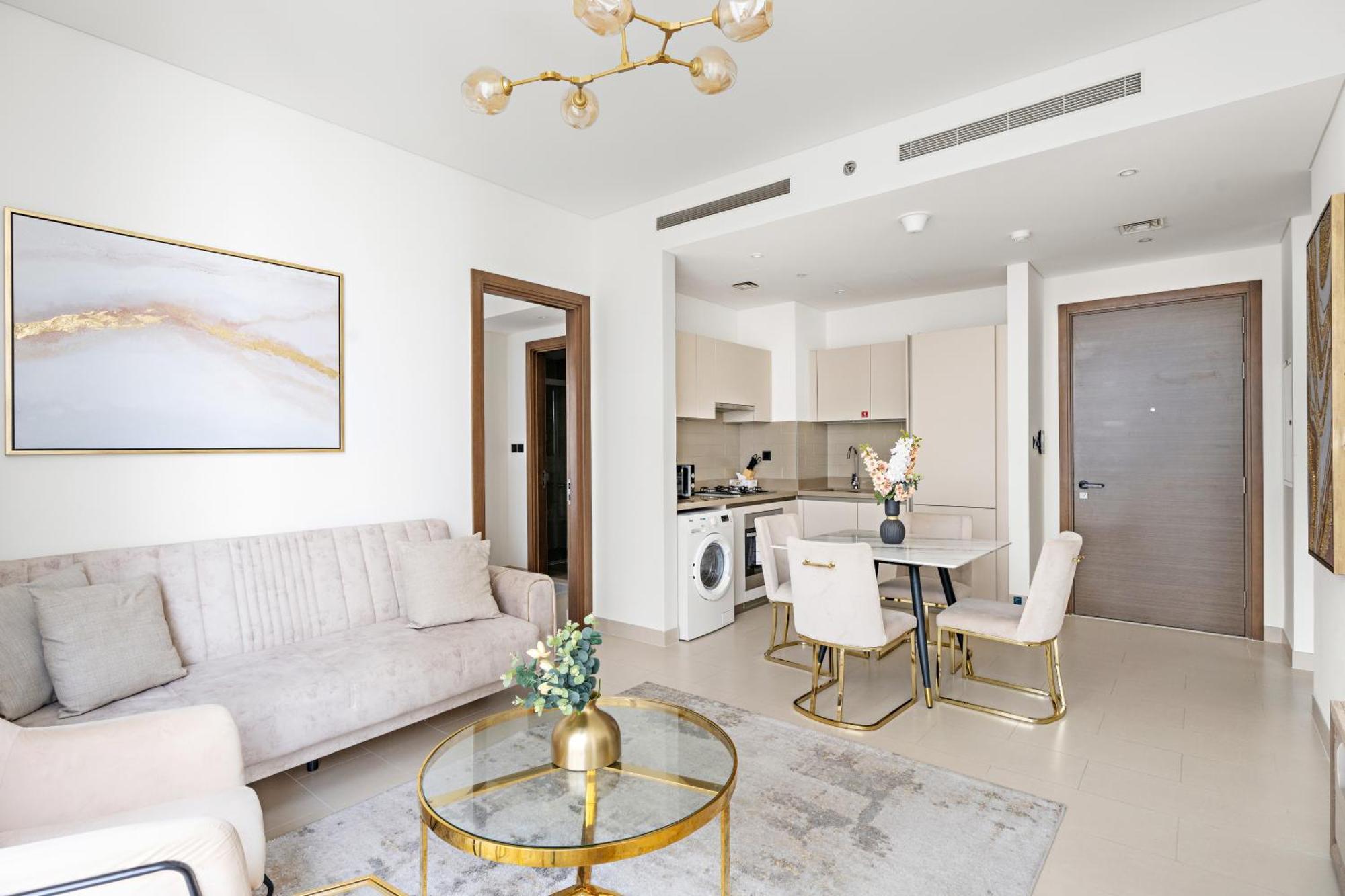 Beautiful 2 Bedroom Next To Business Bay - Sobha Creek Vista Dubaj Exteriér fotografie