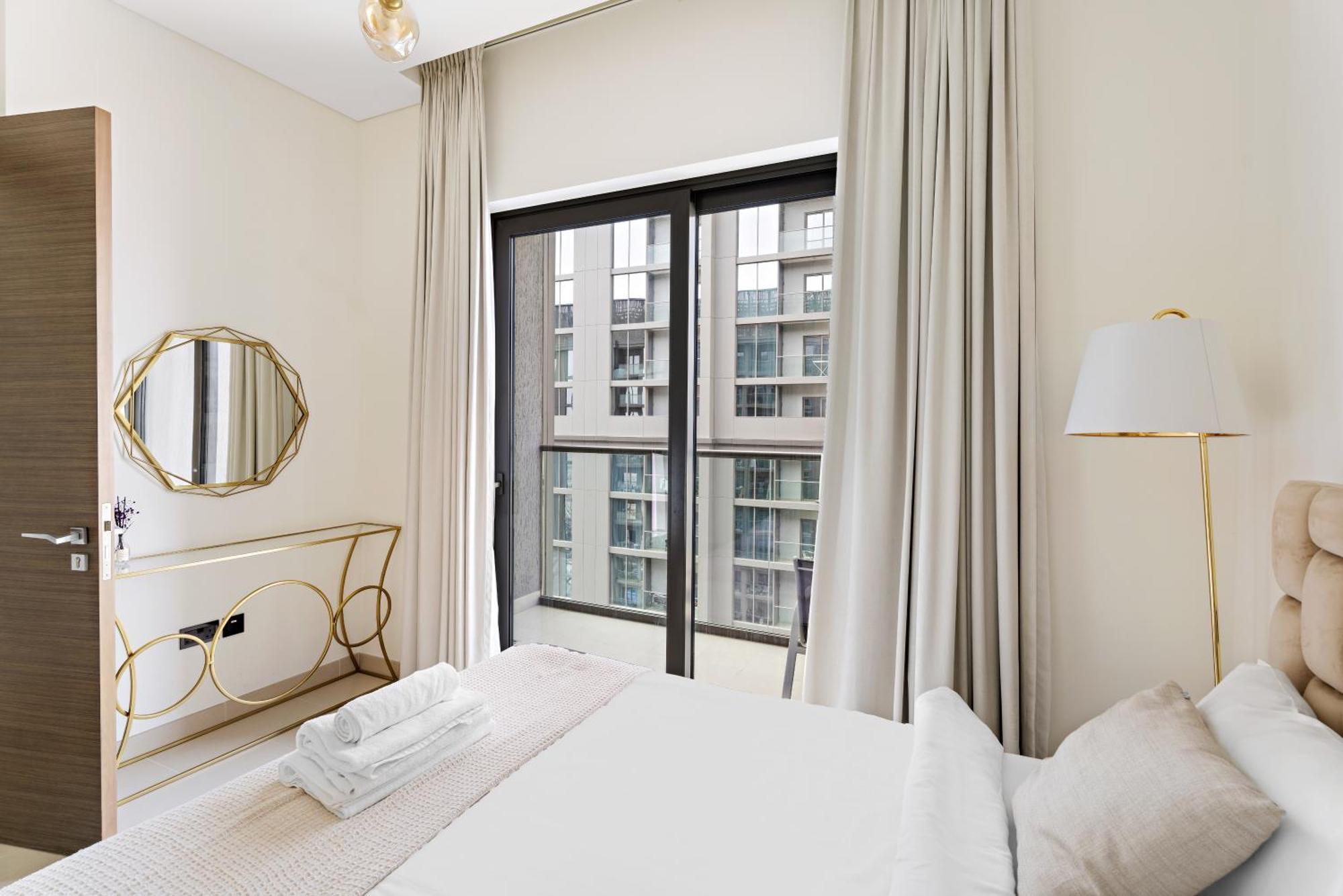 Beautiful 2 Bedroom Next To Business Bay - Sobha Creek Vista Dubaj Exteriér fotografie