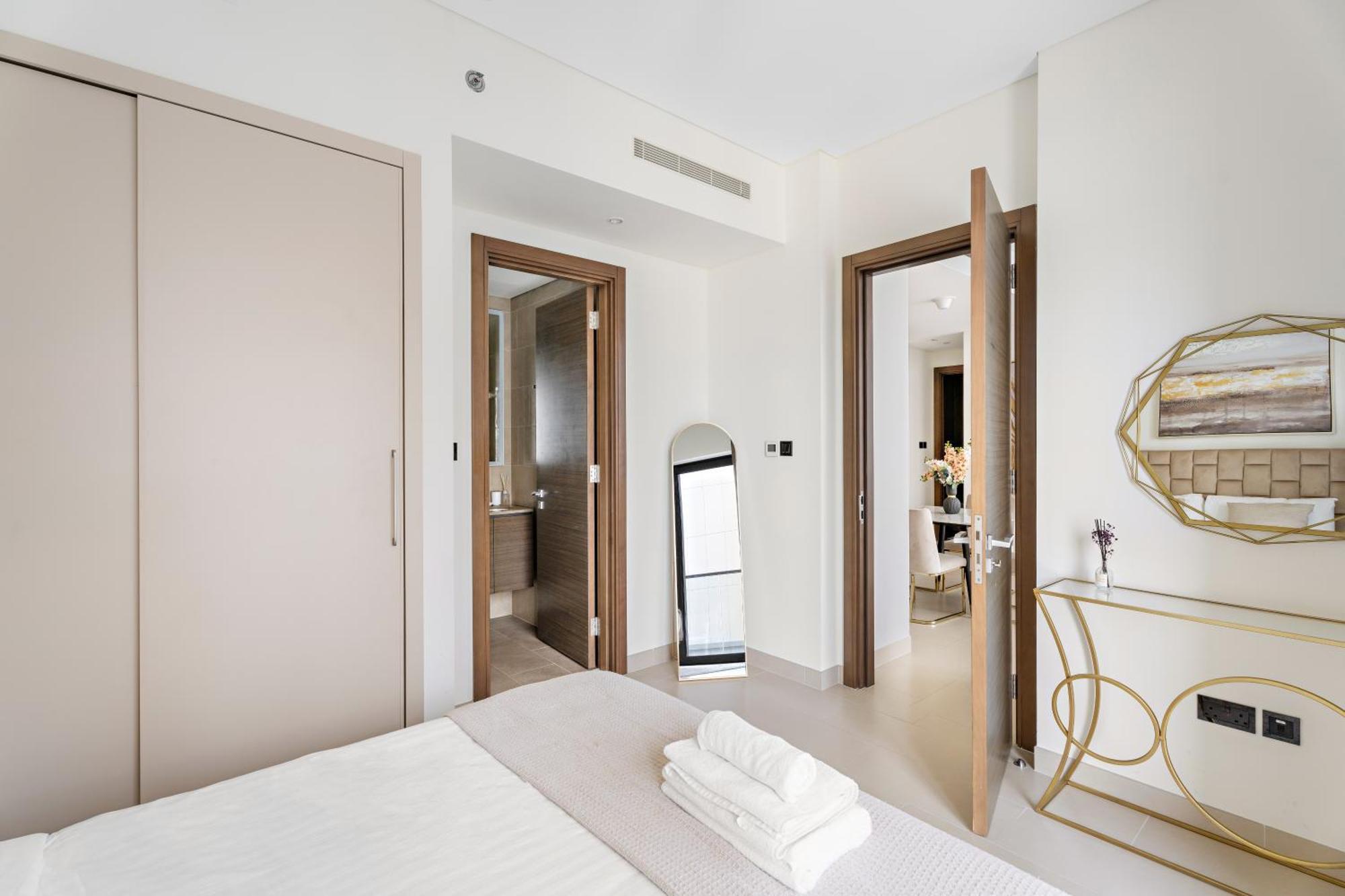 Beautiful 2 Bedroom Next To Business Bay - Sobha Creek Vista Dubaj Exteriér fotografie